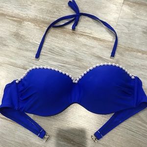 Strapless bikini top